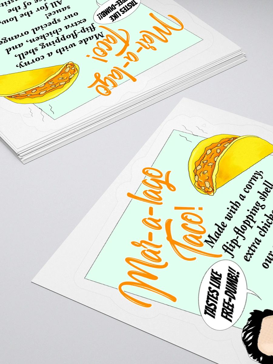 Mar-a-lago Taco Sticker product image (10)