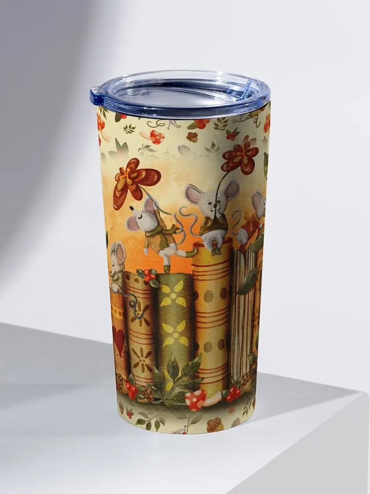 Book Mice, Tumbler with Illustration Spot product image (2)