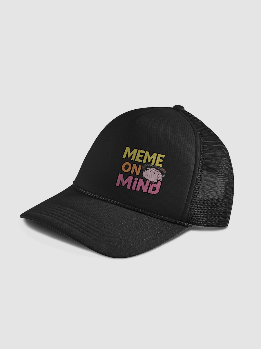 Mindful Meme Foam Trucker Hat product image (4)