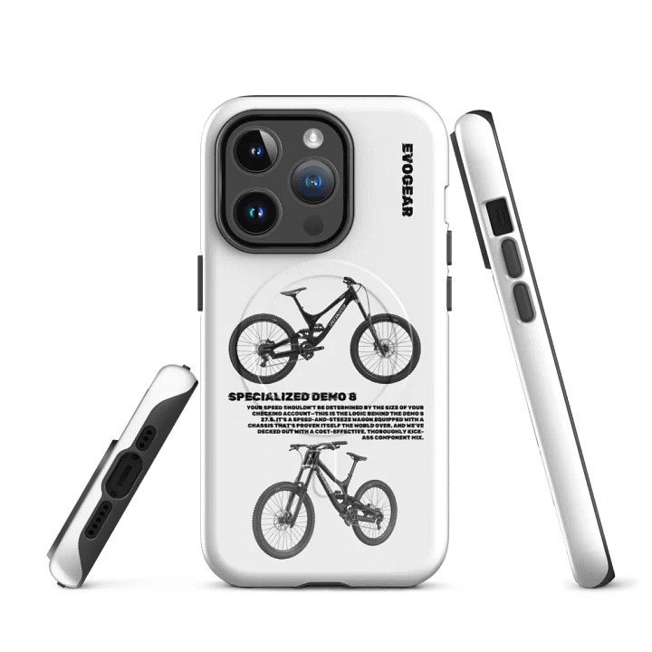 White Demo 8 iPhone MagSafe Case product image (2)