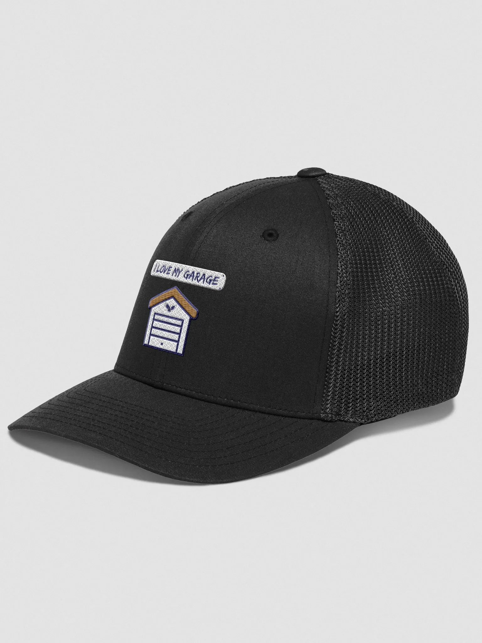 I Love My Garage - flexfit trucker product image (2)