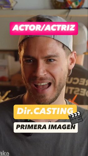 🎬 “Si no me atrapas en los primeros segundos… paso al siguiente.”
Así de claro lo dice Cristian Bustos, director de casting c...