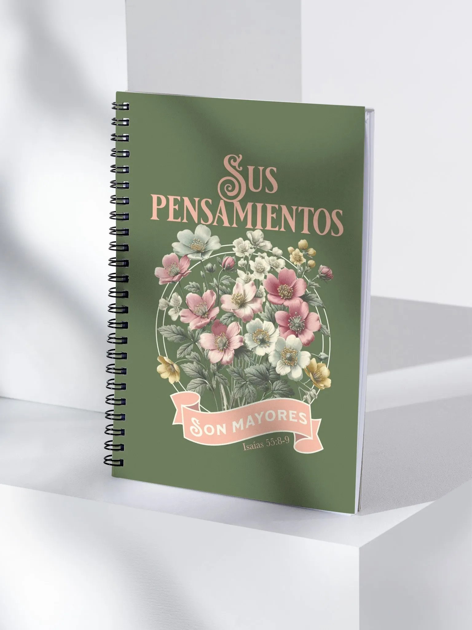 Sus pensamientos Spiral Notebook product image (4)