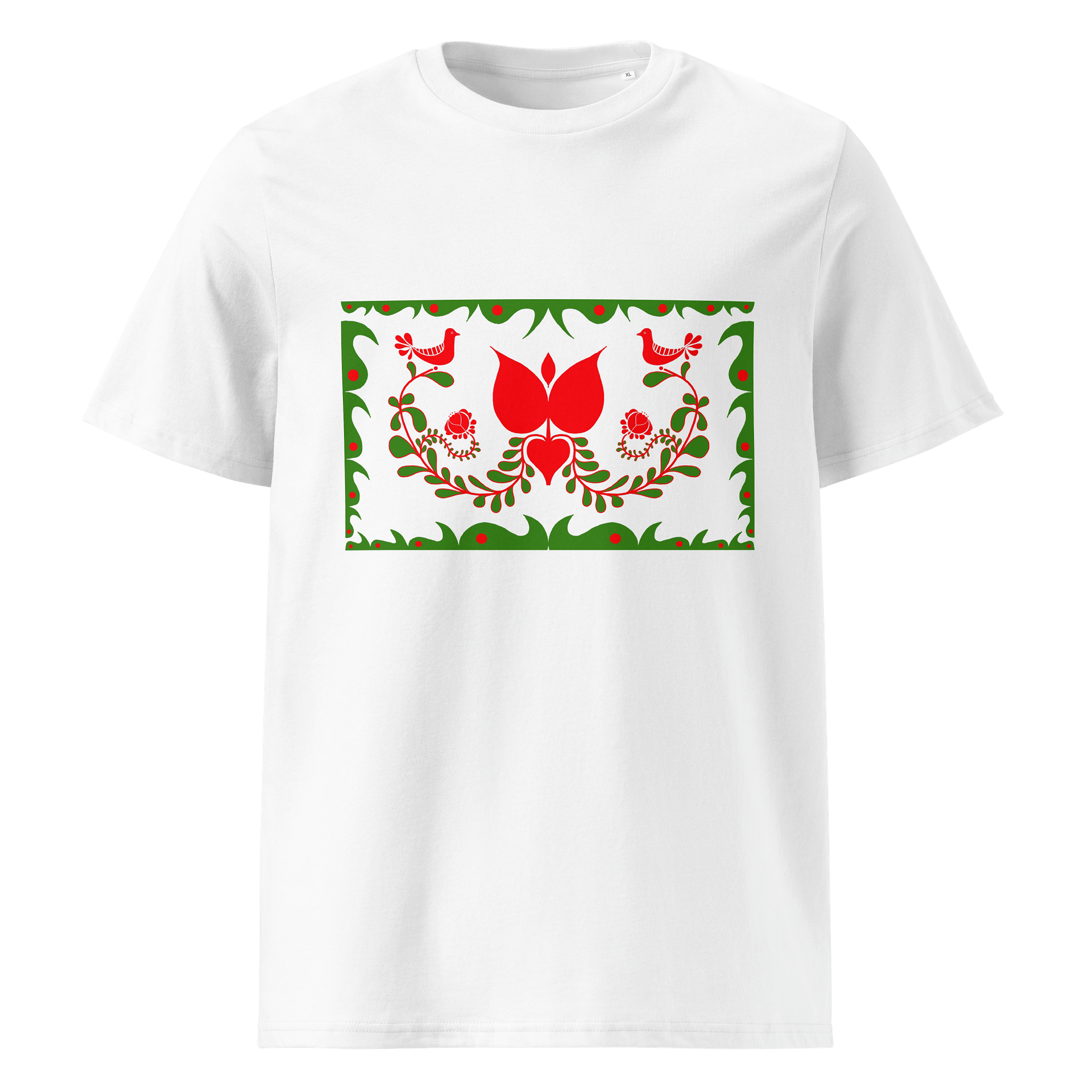 Traditional Hungarian Folk Art Flora Unisex Tee product image (1)