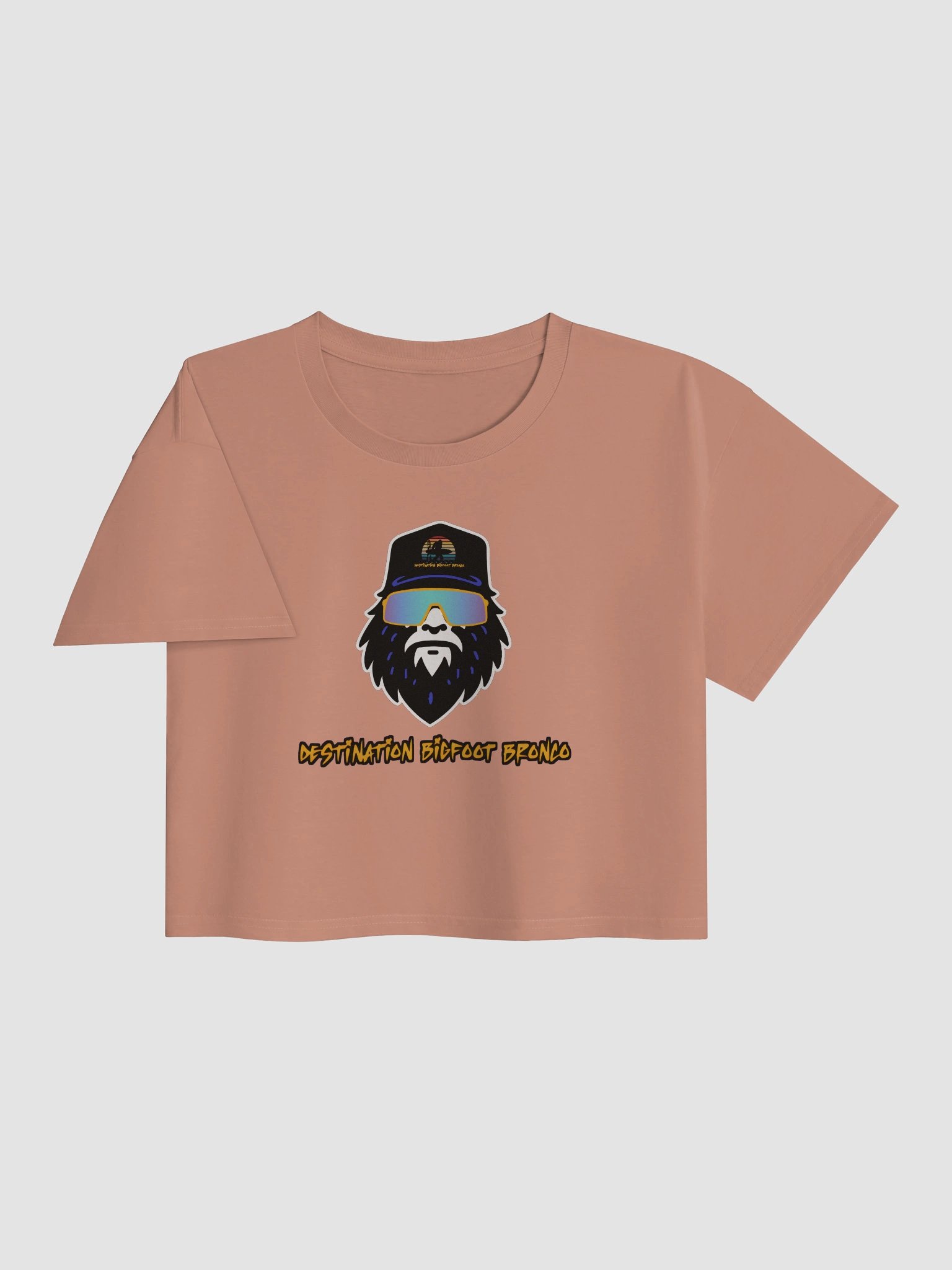 Destination Bigfoot Bronco Bigfoot Logo Women's Crop Top (Multiple Color Options) product image (15)