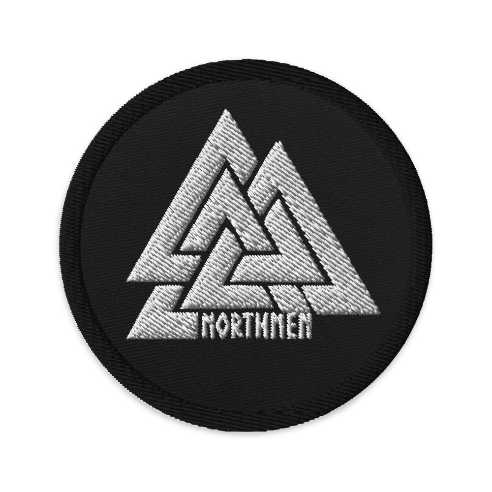 The Northmen - White Stylish - Circle Patch product image (1)
