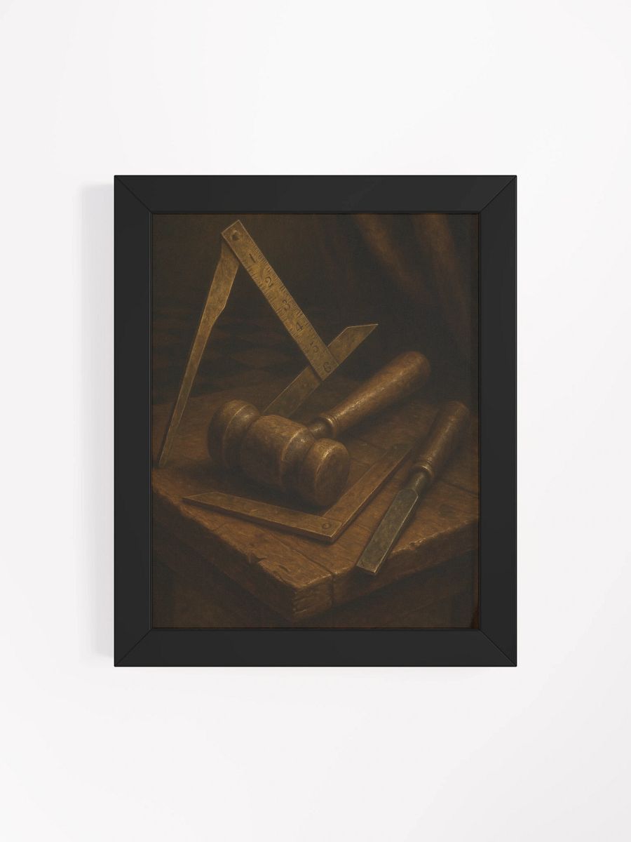 The Working Tools – Framed Matte Print product image (4)