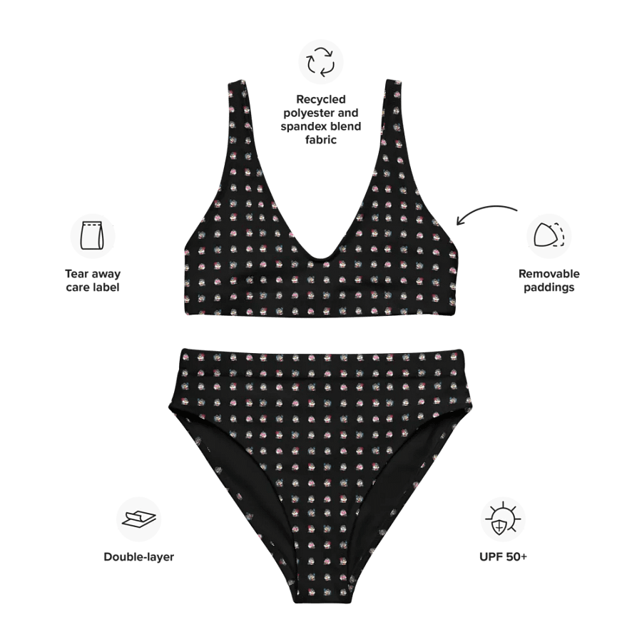 Mini Lil' Guy - Padded & High Waisted Bikini product image (1)