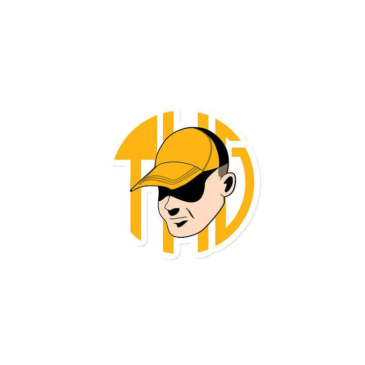 Yellow thg logo magnet product image (1)
