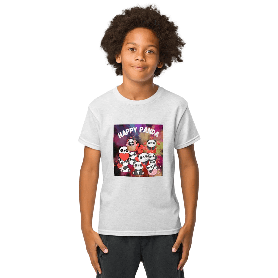 Happy Panda T Shirt product image (1)