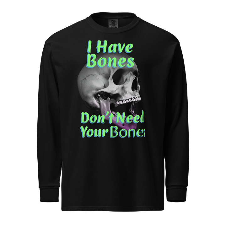 Skull Statement long Sleeve Shirt product image (1)