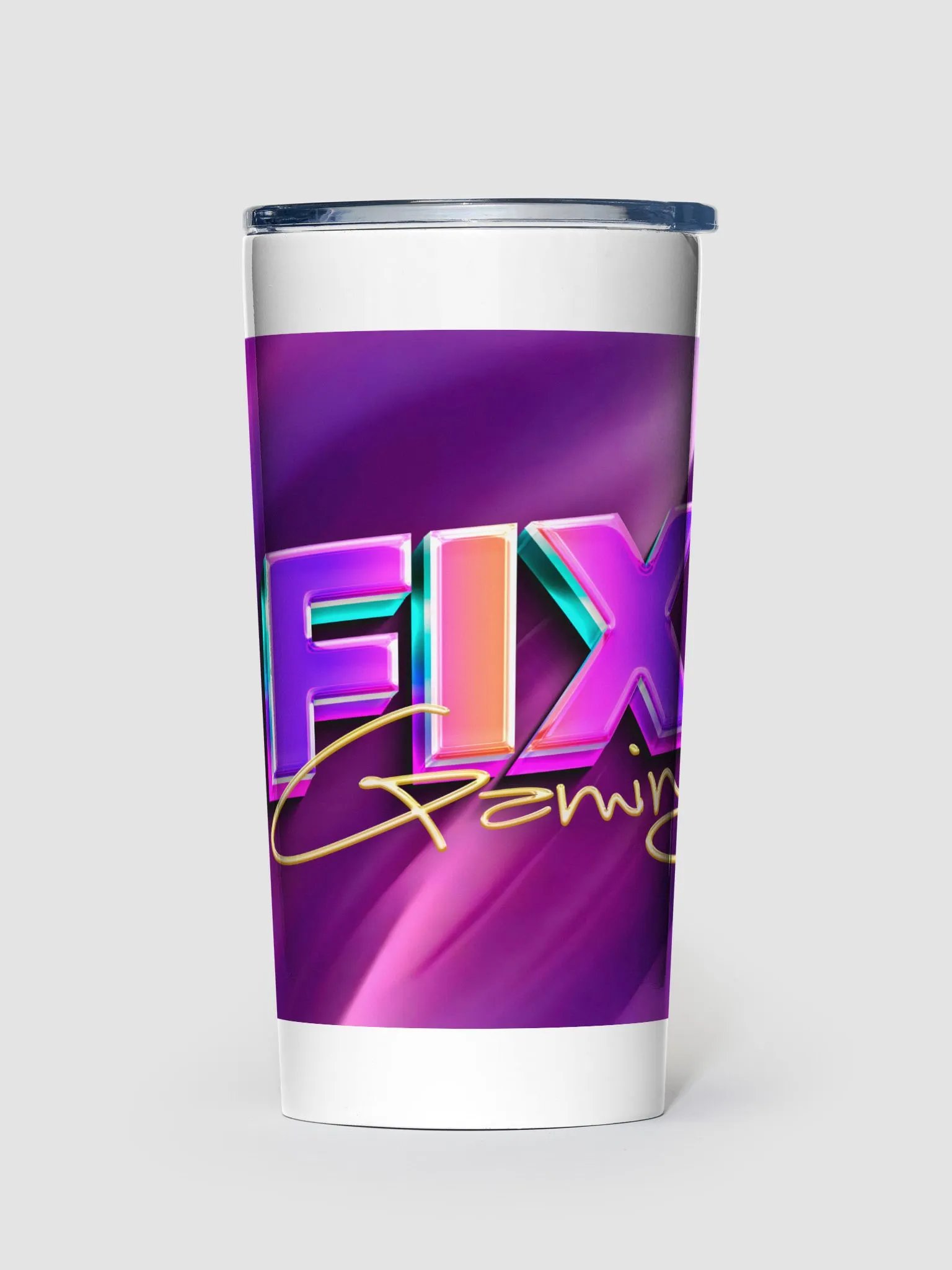 Neon Wave Gaming Tumbler product image (1)