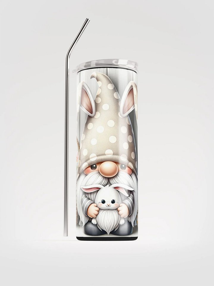 Whimsical Easter Gnome Stainless Steel Tumbler product image (2)