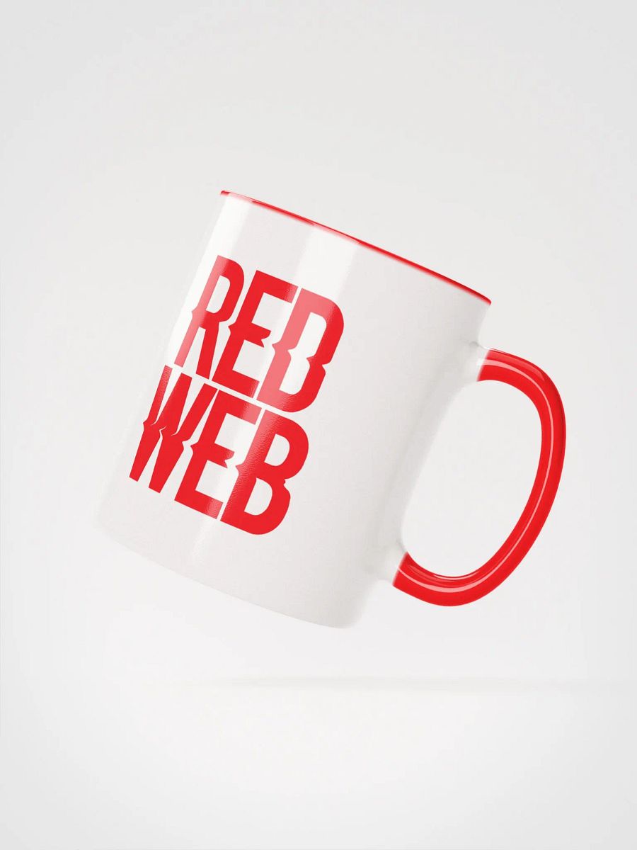 Red Web Mug product image (3)