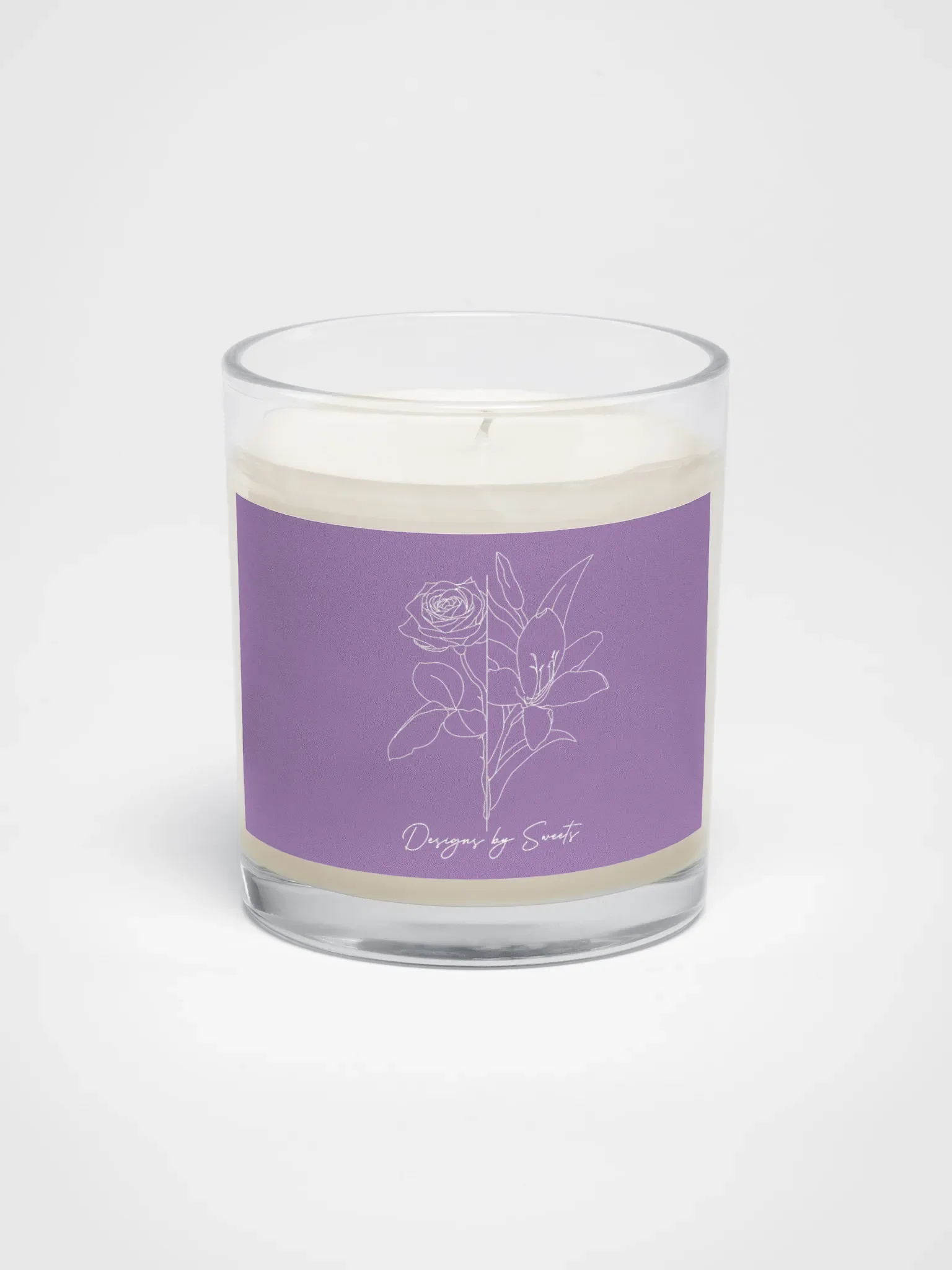 Designs by Sweets Soy Wax Candle (Purple) product image (1)