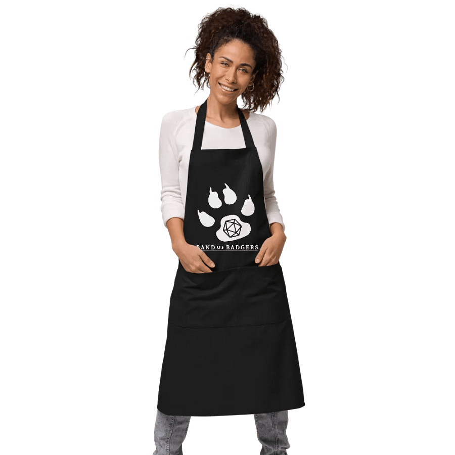 Black Organic Cotton Apron product image (8)