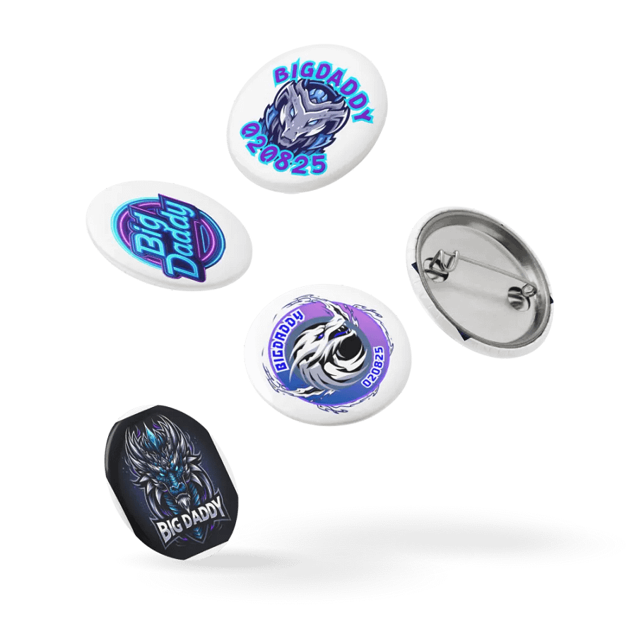 bigdaddy pins (assorted) product image (14)