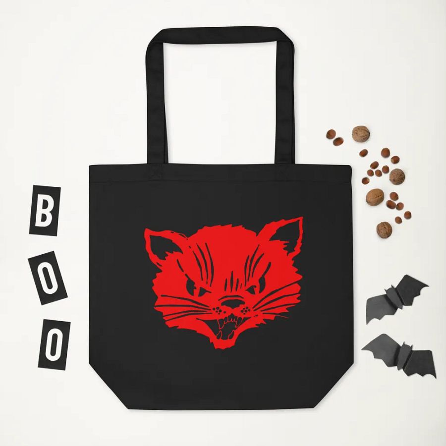 Horror Kitten Eco-Friendly Tote Bag product image (11)