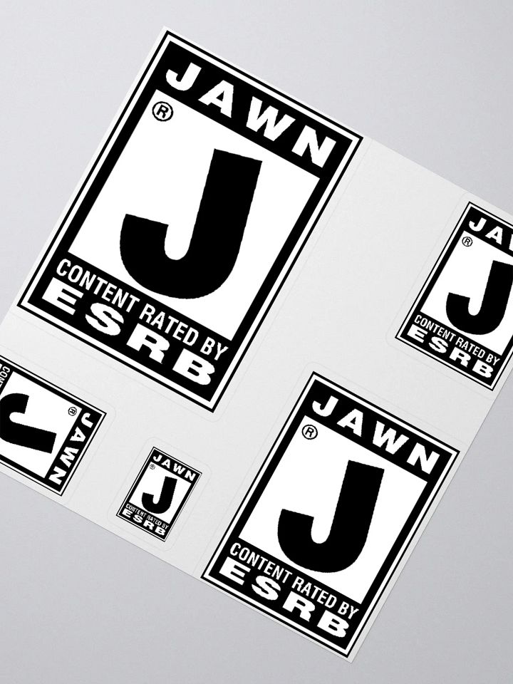 J for Jawn stickers product image (2)