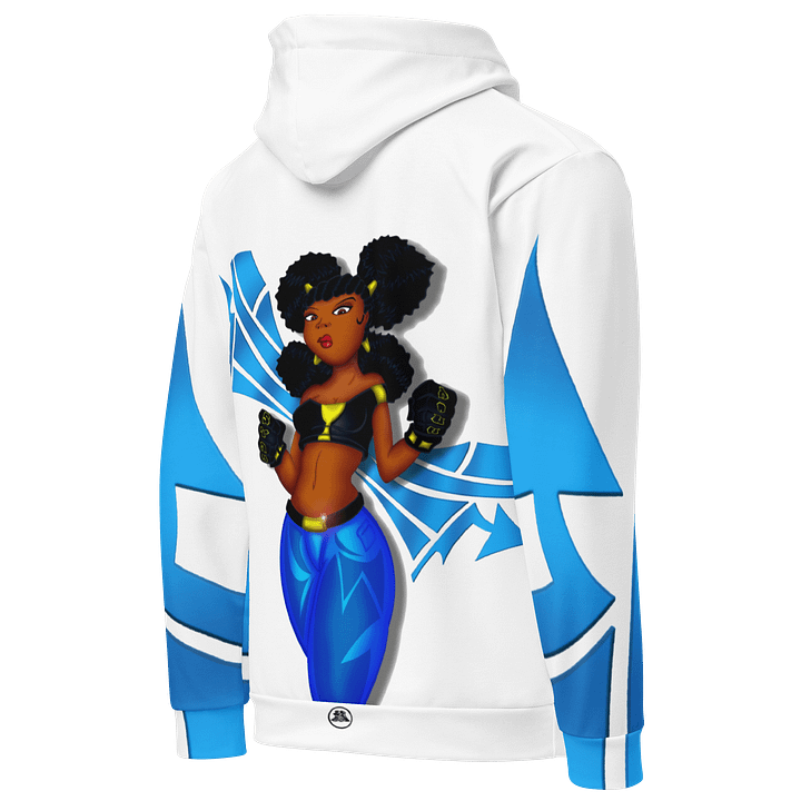 Tough Girl Confident Puffs Unisex Hoodie product image (2)