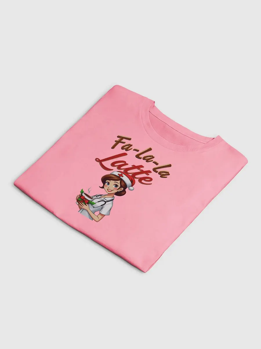Fa-La-La Latte Nurse Premium Crop Top product image (22)