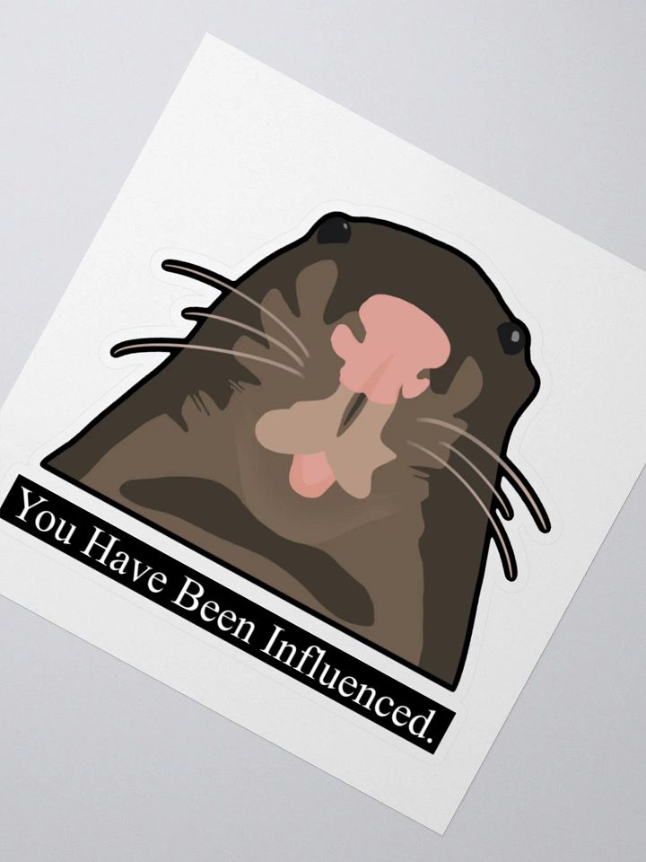 You Have Been Influenced Sticker product image (4)