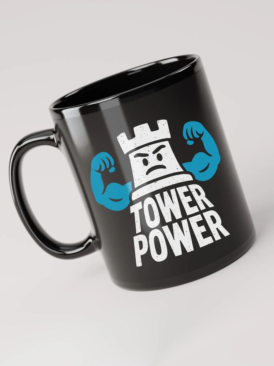 Tower Power - Black Glossy Mug product image (6)
