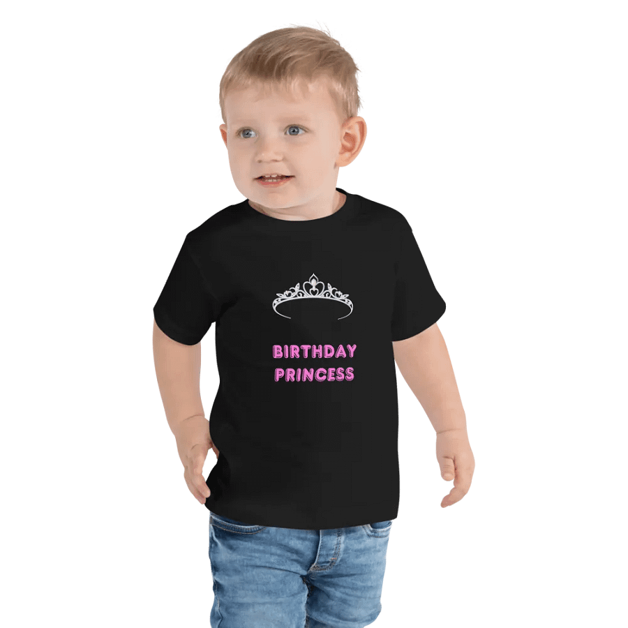 Birthday Princess Tiara Toddler T-Shirt product image (7)