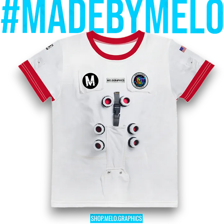 Astronaut Suit: #MeloCrew Junior Cadet - Ultimate Toddler T-Shirt | #MadeByMELO product image (2)