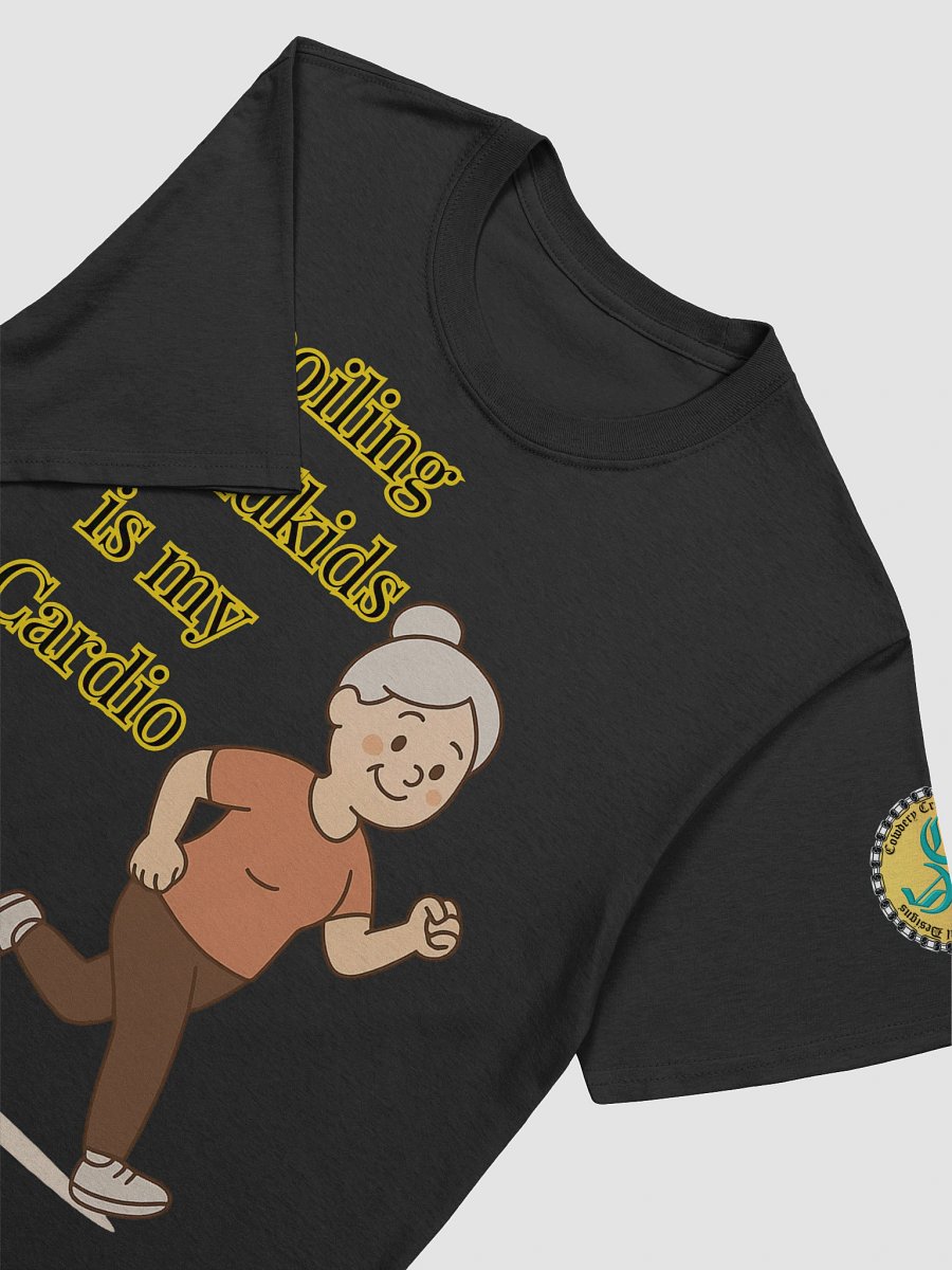 Spoiling Grandkids is my Cardio (Female) Gildan Unisex Softstyle T-Shirt Dark Colors product image (89)