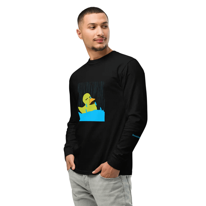 Quackers Cry Comfort Colors Unisex Garment-Dyed Heavyweight Long Sleeve Shirt product image (2)