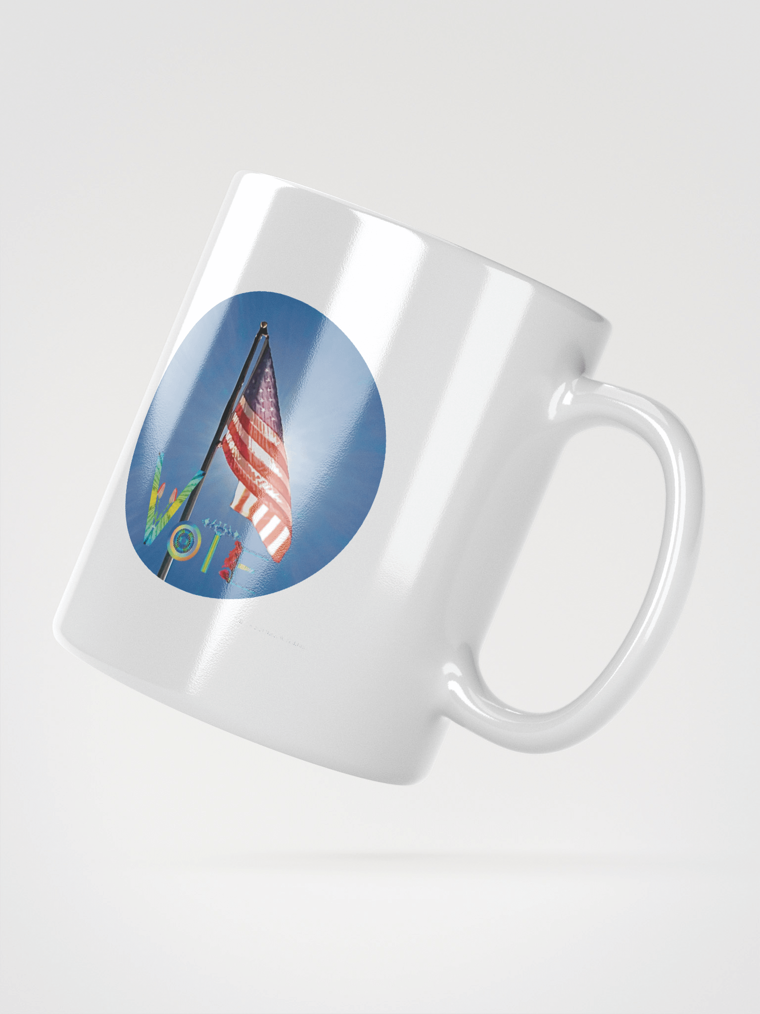 Vote mug with flag product image (5)
