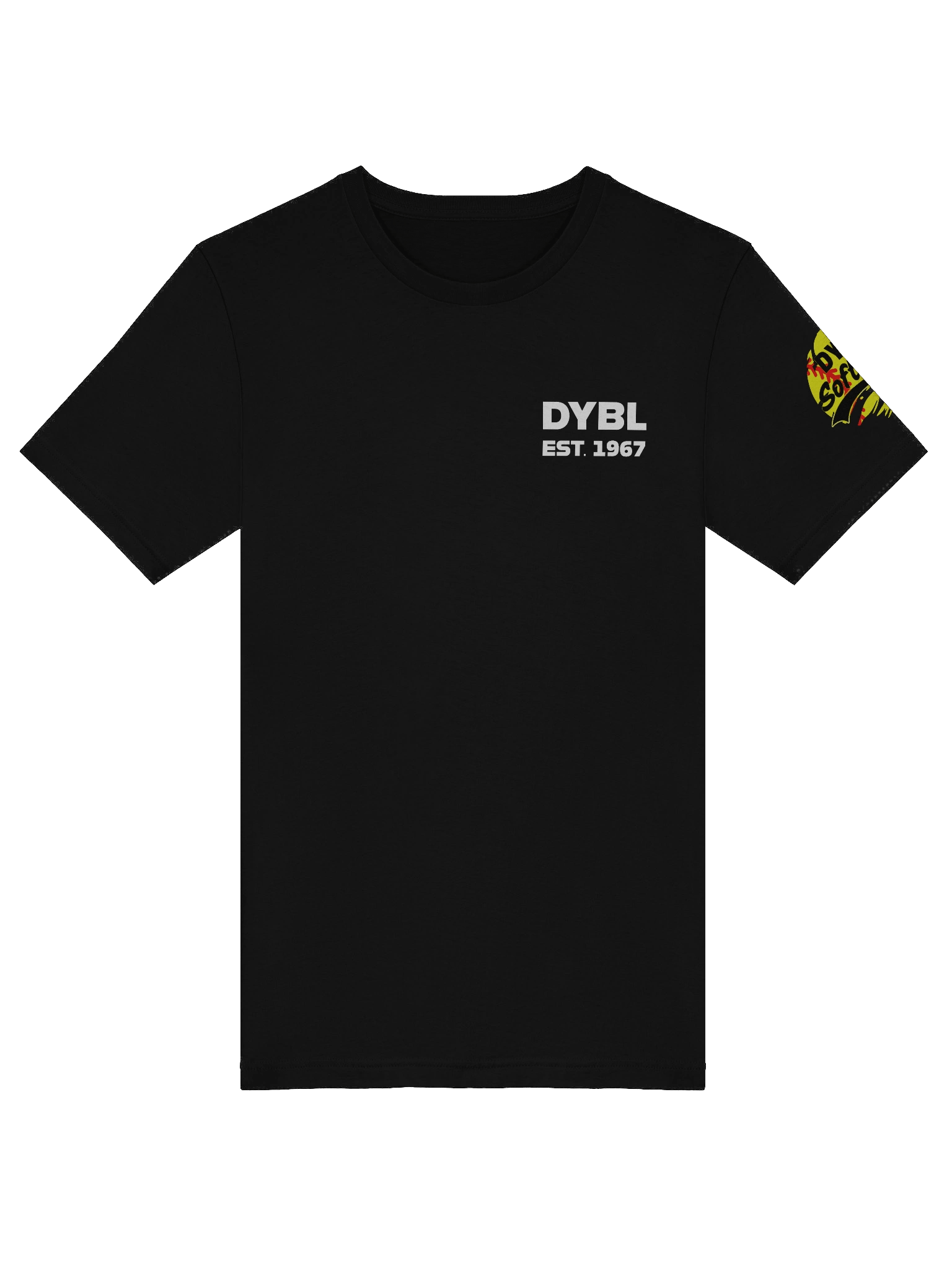 DYBL Softball Logo T-Shirt product image (47)