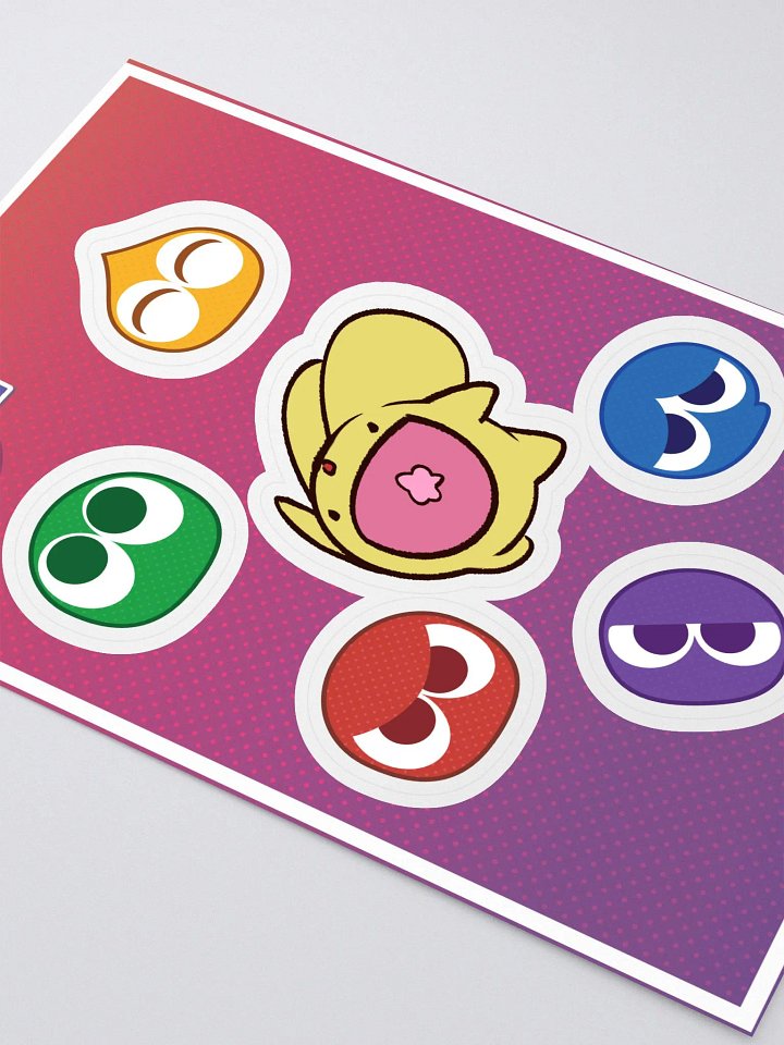 Carbuncle Puyo Sticker Bundle product image (2)