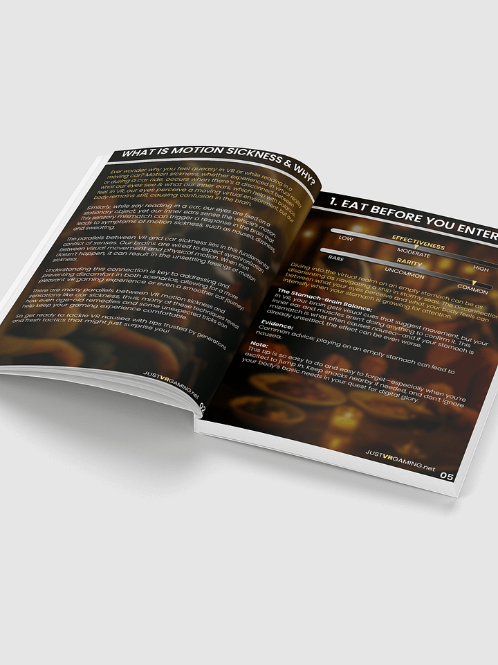 Beat VR Sickness - Lite Edition | Your Nausea-Free Guide PDF product image (2)