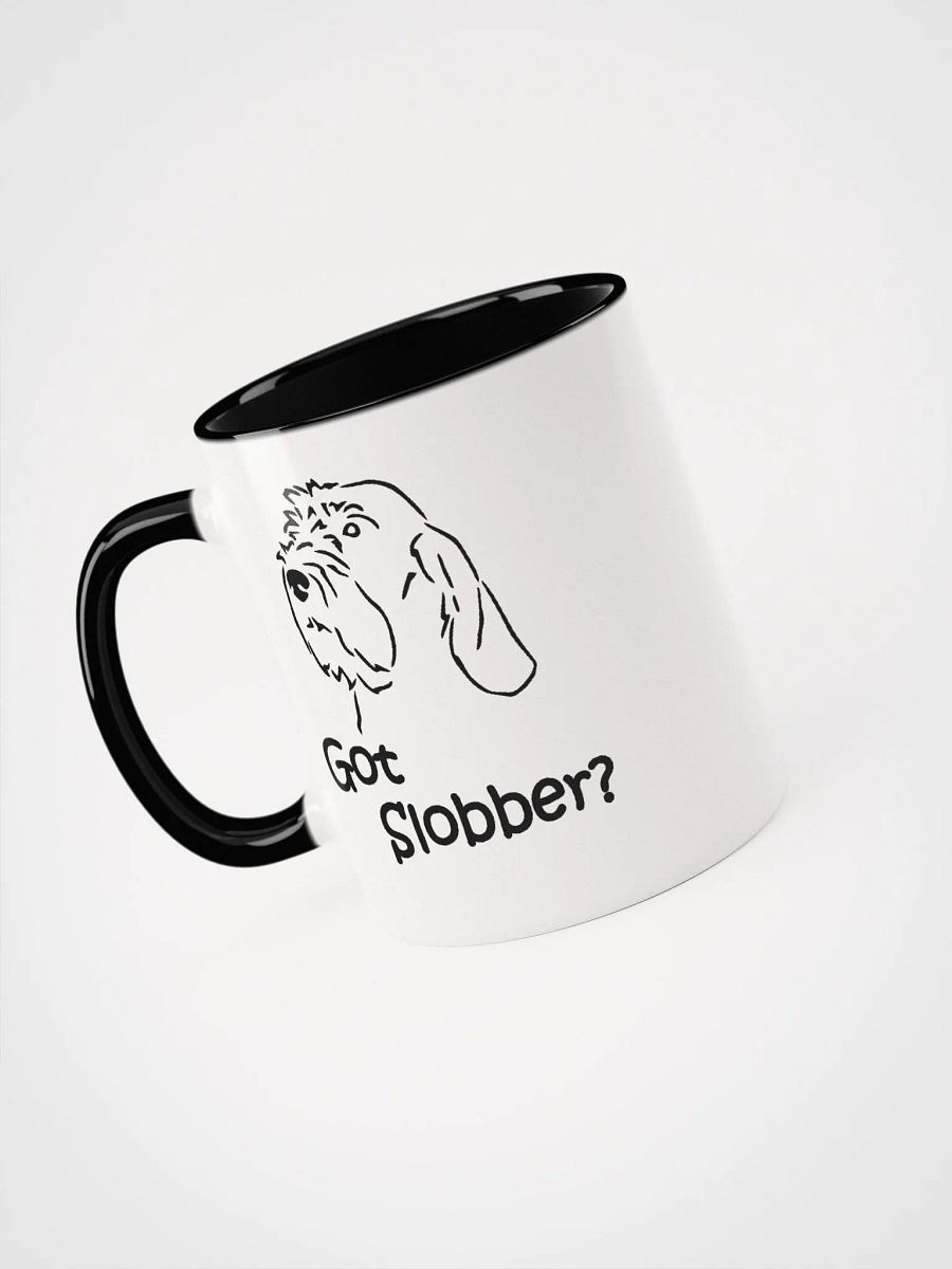 Funny Got Slobber Quote with Spinone Italiano Head Silhouette Mug product image (3)