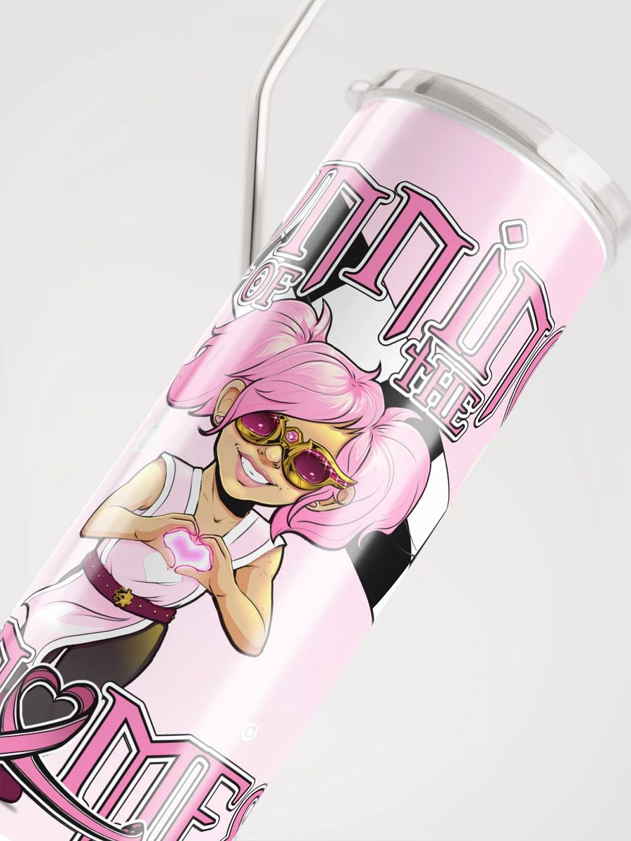Running of the Gnomes Race Banner-- Pink Gradient Edition--By Mischi--Travel Cup product image (5)
