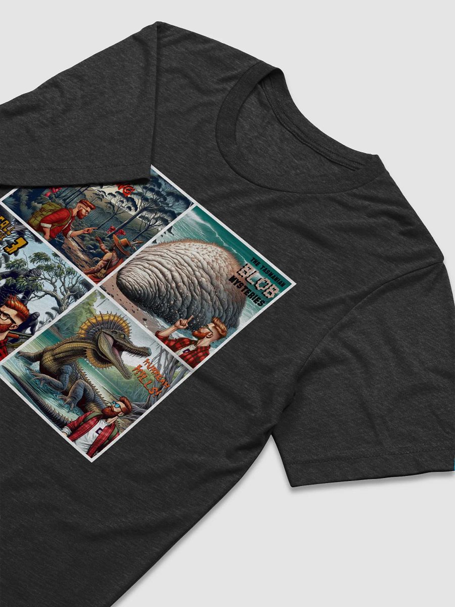 All Aussie Cryptid Adventures (Collection 3) - Triblend Short Sleeve T-Shirt product image (3)
