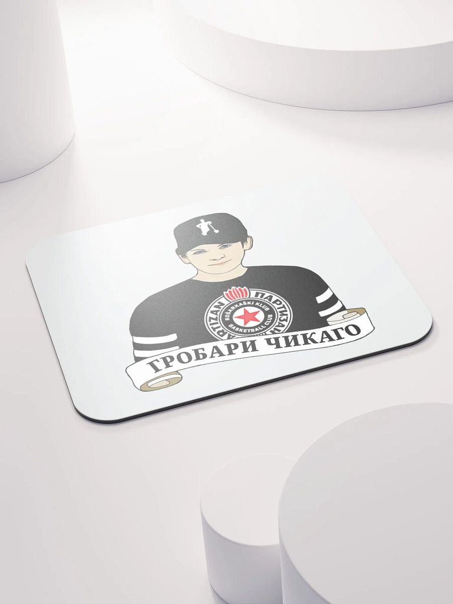 Grobari Čikago KK Partizan Classic Mouse Pad product image (4)