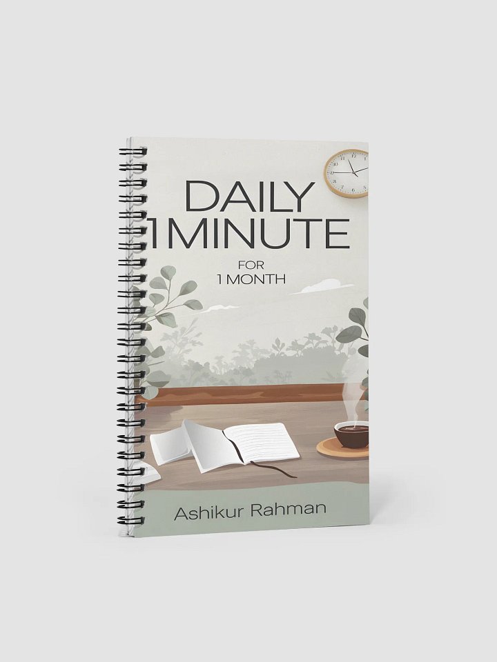 1 Minute Daily Reflections Notebook product image (1)