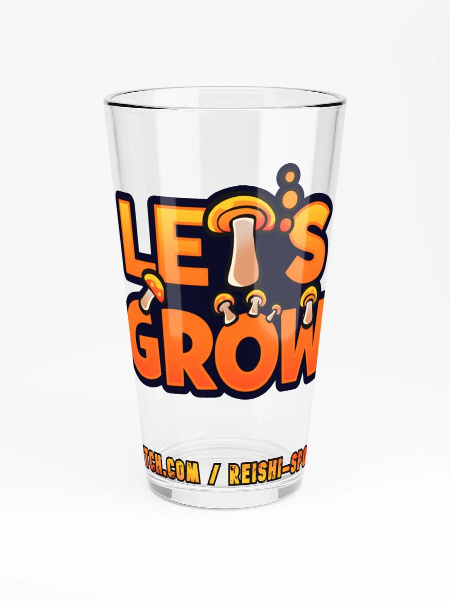 TWITCH - Let's Grow Pint Glass product image (3)