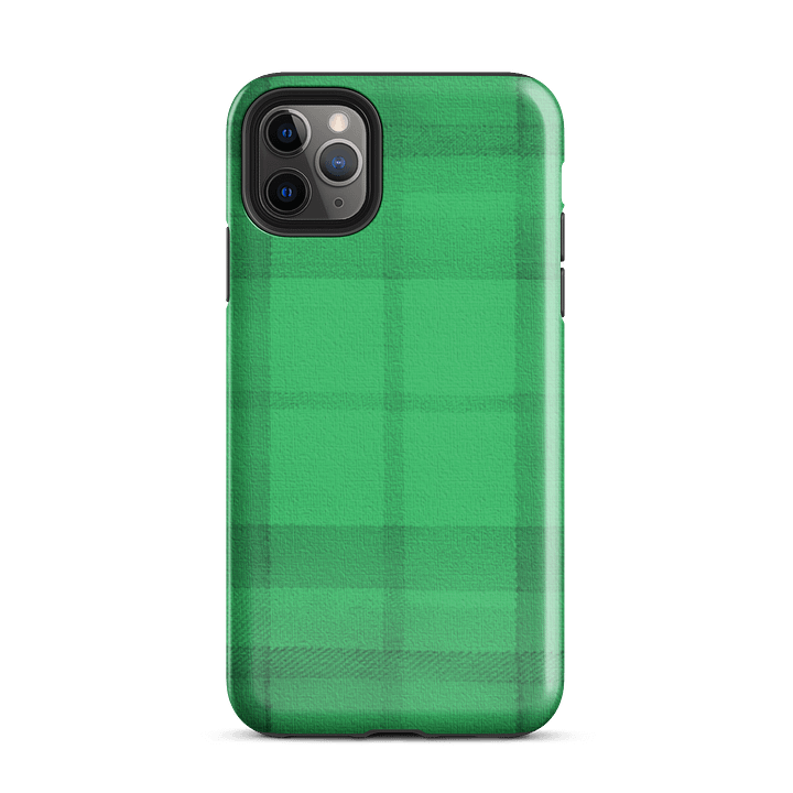 Emerald Checkered Armor iPhone® Case product image (26)