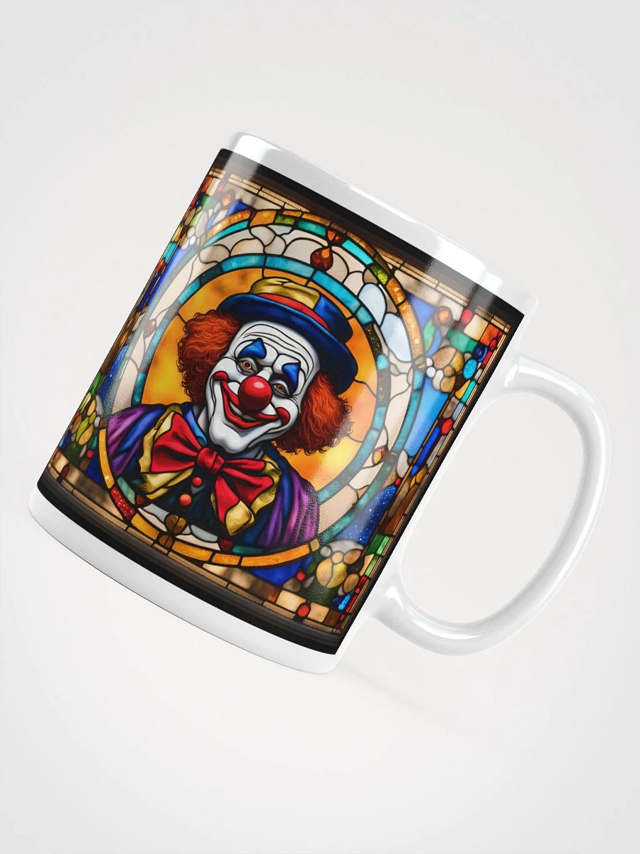 #001 Rusty Stitches Clown Stained Glass Mug product image (10)