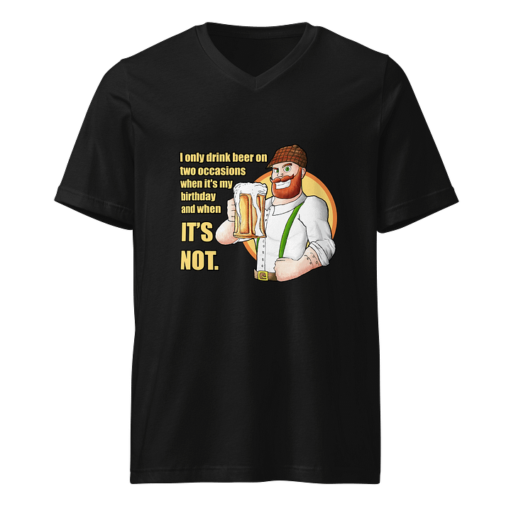 Beer Lad 3 V neck Front product image (1)