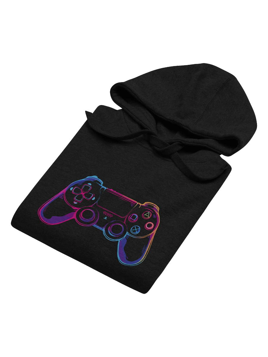 Neon Controller Front Printed Hoodie product image (6)