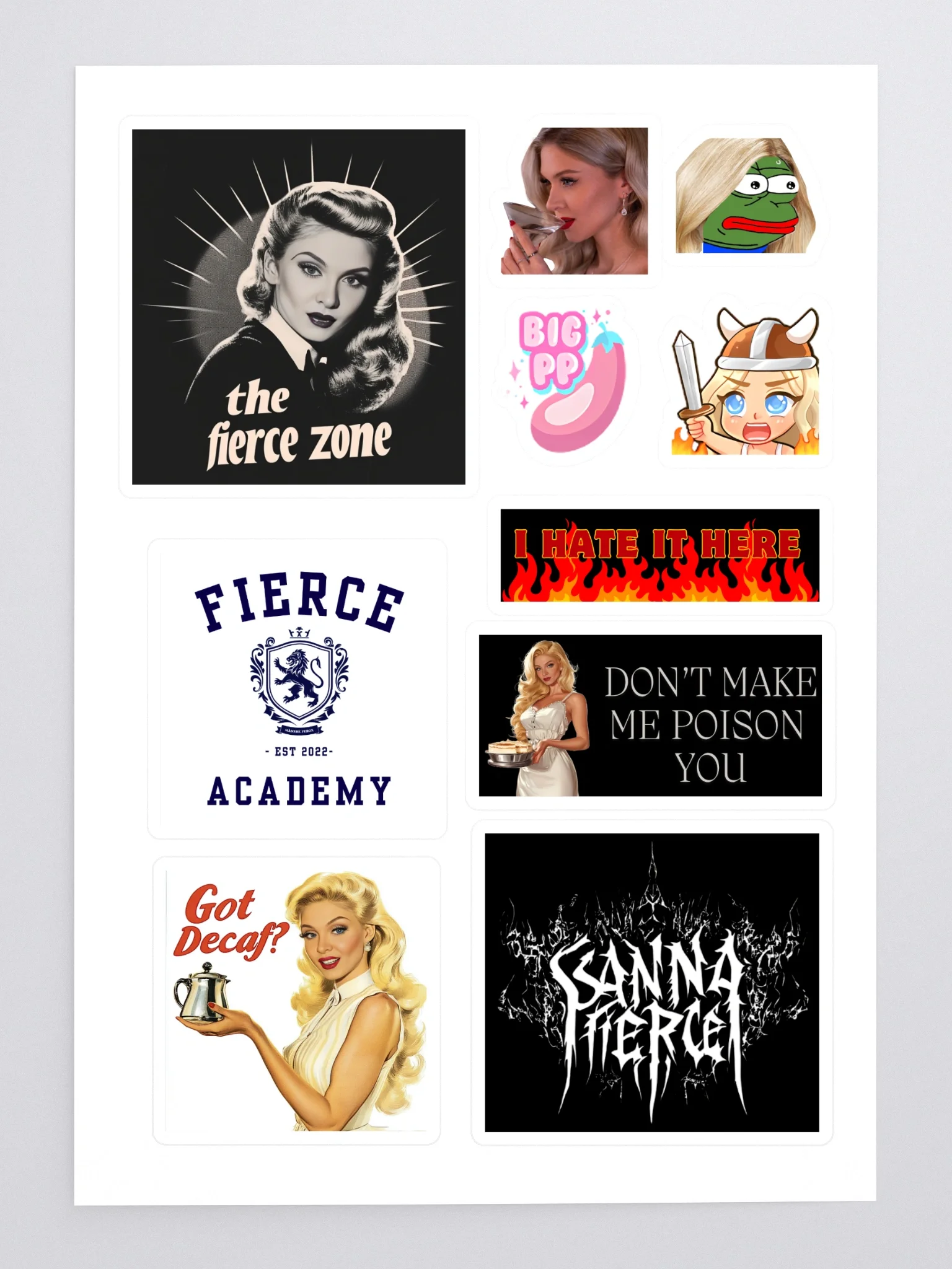 Fierce Stickers product image (3)