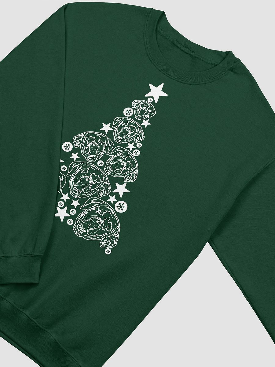 Catahoula Leopard Dog Christmas Tree Sweatshirt Design for Catahoula Leopard Dog Paw-rents product image (14)