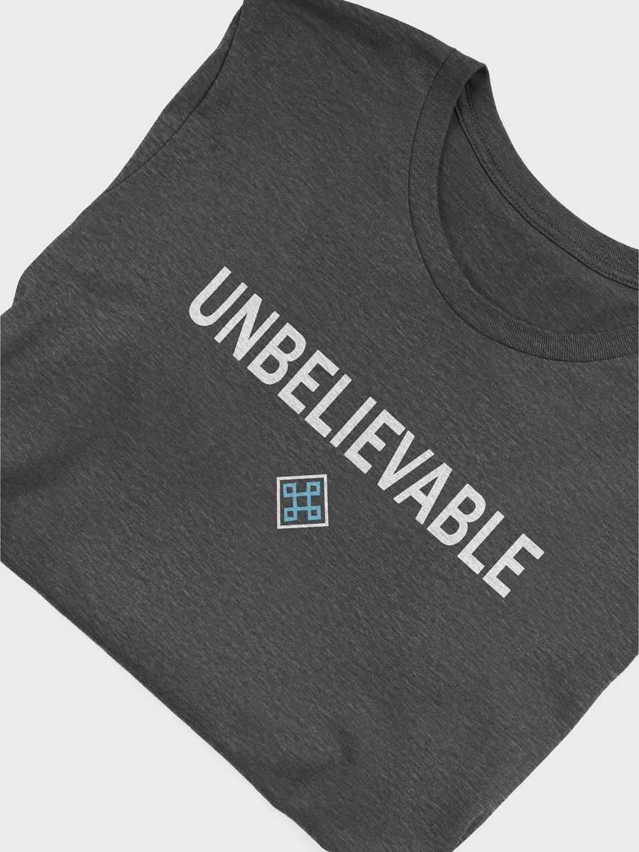 UNBELIEVABLE: Unbelievable T-Shirt (Slim Fit) product image (4)