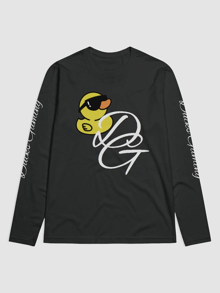 DG/Ducks Gaming White Lettering Long Sleeve product image (1)