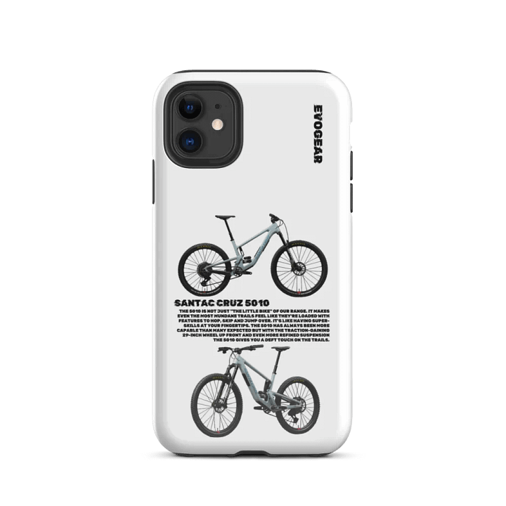 White 5010 Gloss Light Blue iPhone Case product image (2)